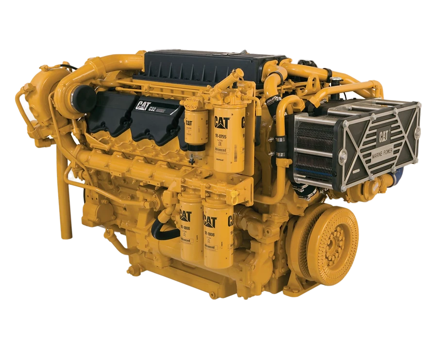 Caterpillar C32 certified bench evidence